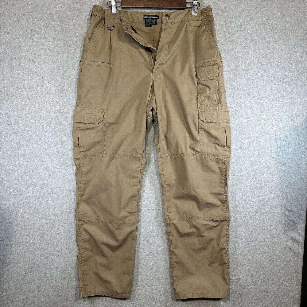 5.11 Tactical 74273 Series Pants 34" X 32" - Khaki Pre-owned